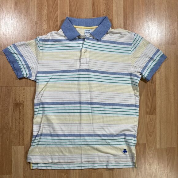 Brooks Brothers Striped Polo (Men’s Size S) • Multicolor • Performance Fit EUC - Picture 1 of 6